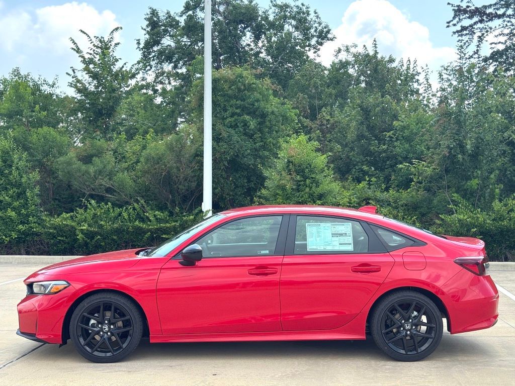 2026 Honda Civic Sport Red at Community Honda