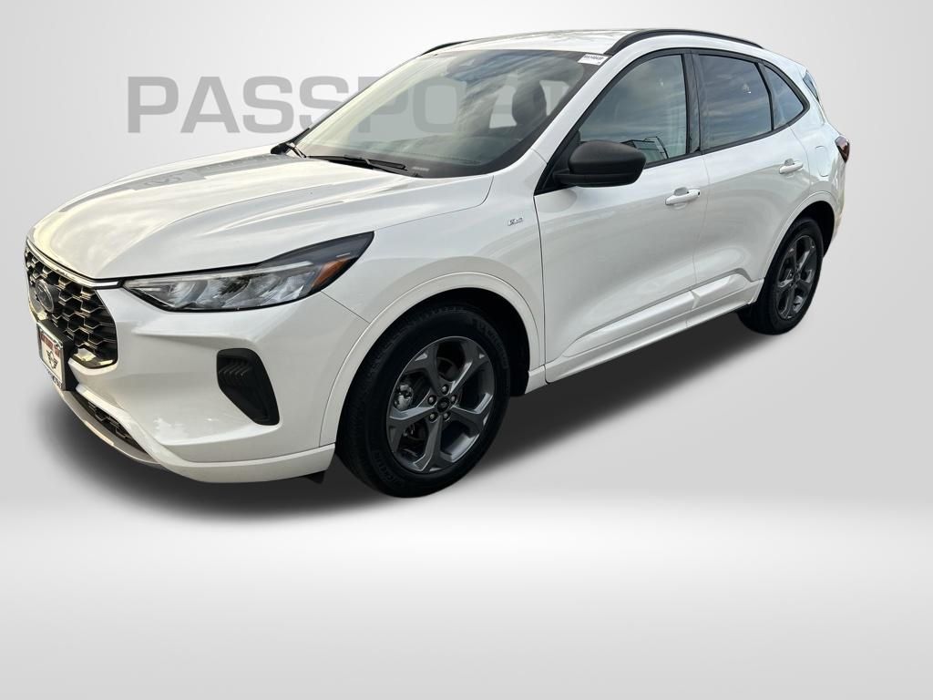 Star White Metallic Tri-Coat 2024 Ford Escape Hybrid SUV / Crossover Front-Wheel Drive Automatic