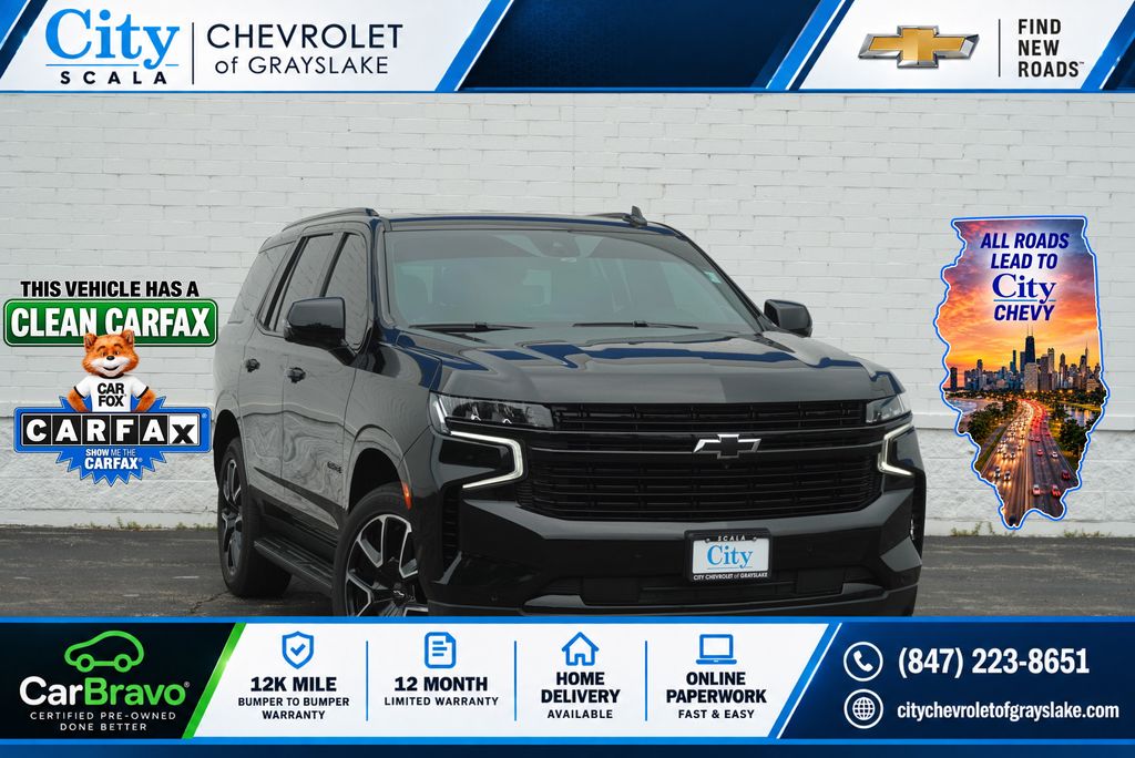 Black 2023 Chevrolet Tahoe SUV / Crossover Four-Wheel Drive 