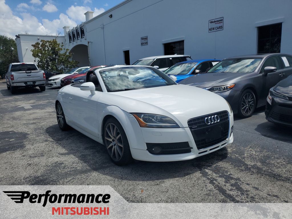 Ibis White 2009 Audi TT Convertible 6-Speed Automatic