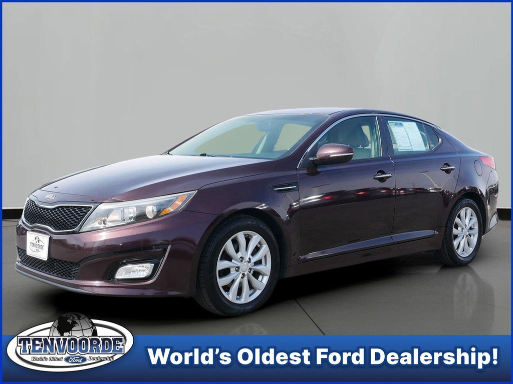 Dark Cherry 2015 Kia Optima Sedan Front-Wheel Drive 6-Speed Automatic