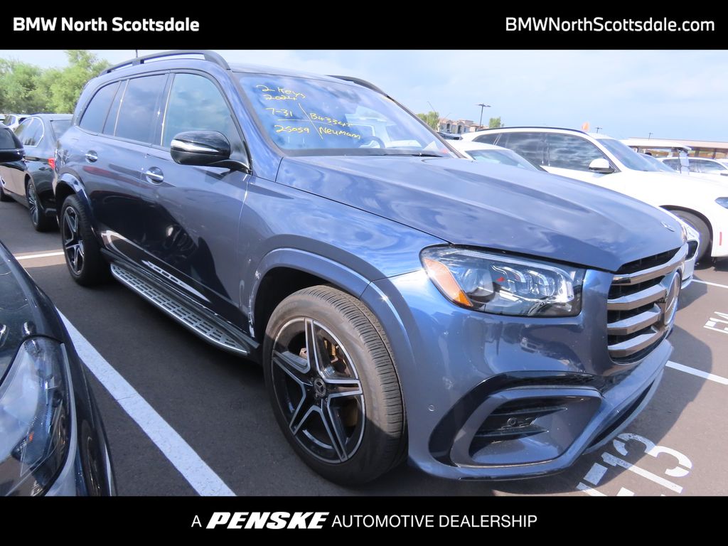 Twilight Blue Metallic 2024 Mercedes-Benz GLS SUV / Crossover All-Wheel Drive 9-Speed Automatic