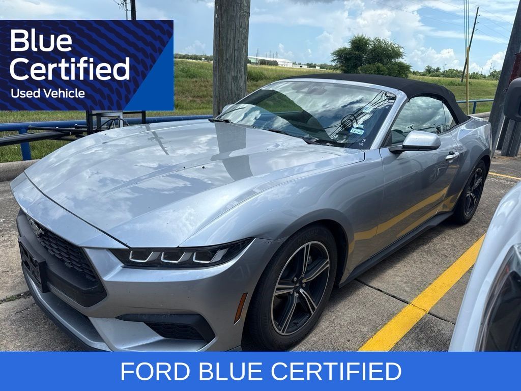 2024 Ford Mustang EcoBoost Premium Silver at DeMontrond Mazda