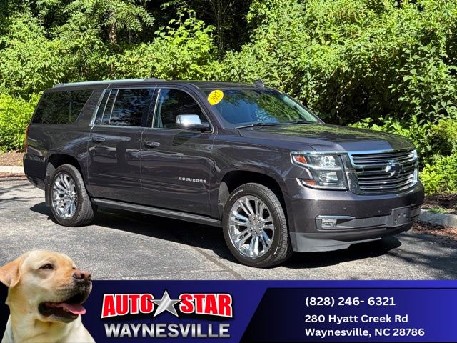 Gray (Tungsten Metallic) 2017 Chevrolet Suburban SUV / Crossover Four-Wheel Drive 6-Speed Automatic Overdrive
