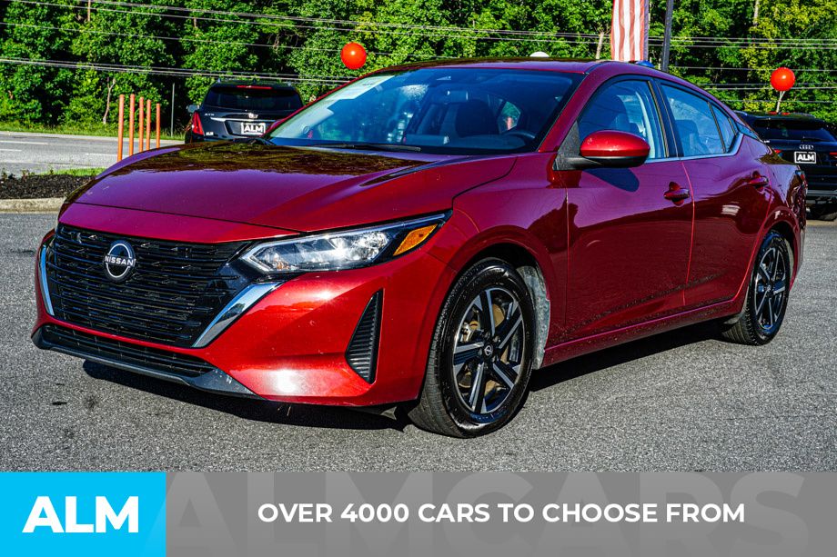 Used 2024 Red Nissan SV image 2