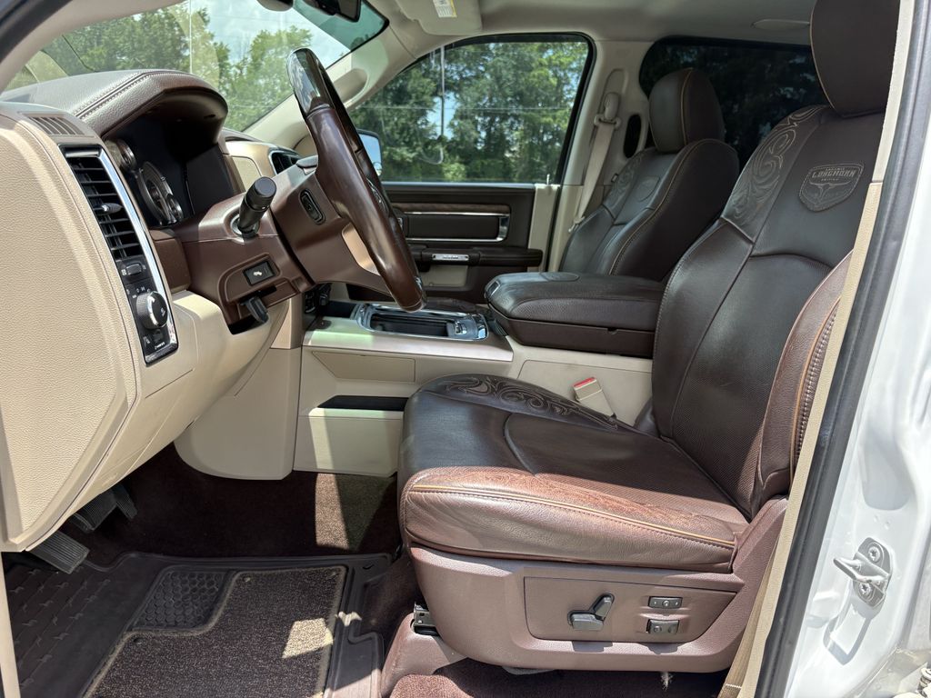 2016 Ram 1500 Laramie Longhorn White at DeMontrond Ford