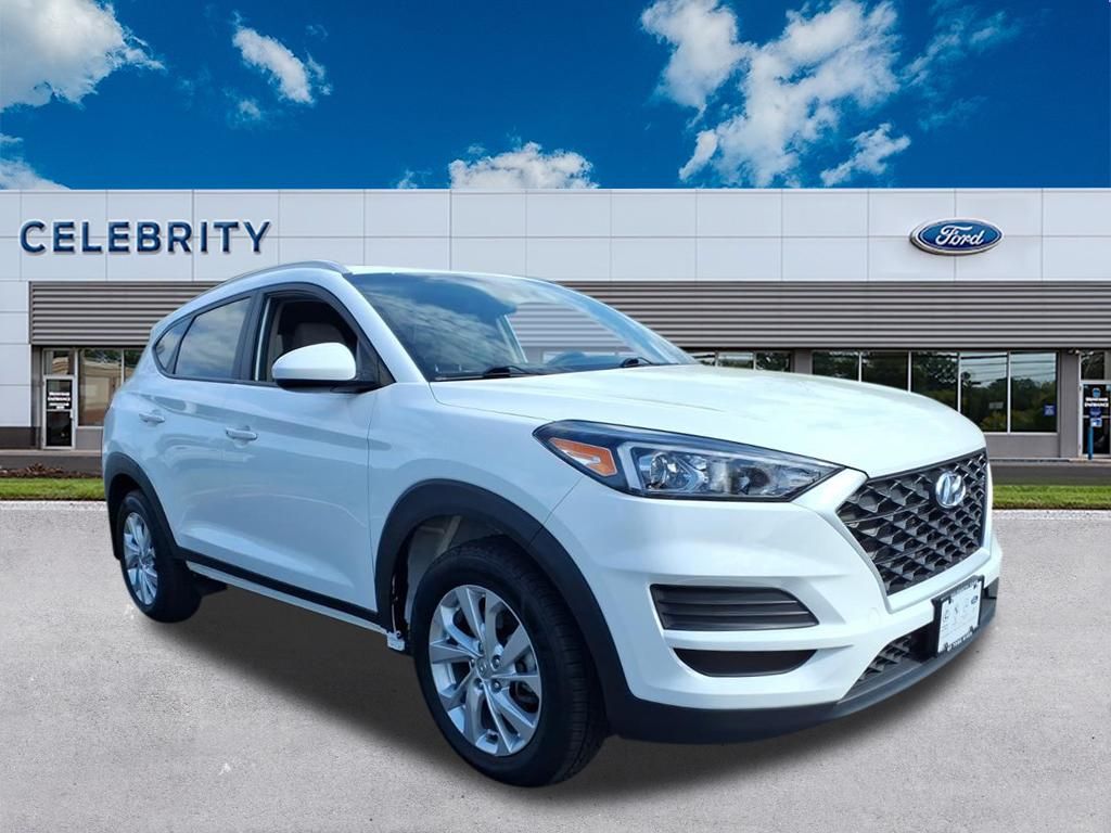 Winter White 2021 Hyundai Tucson Value AWD SUV / Crossover All-Wheel Drive 6-Speed Automatic