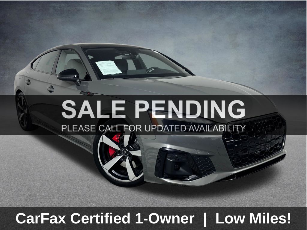 Chronos Gray Metallic 2024 Audi A5 Sportback quattro Premium Plus S Line 45 TFSI AWD Sedan All-Wheel Drive 7-Speed Automatic