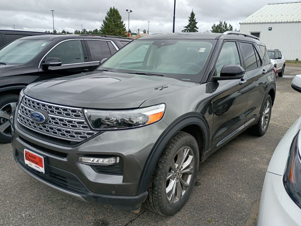 Gray (Magnetic) 2020 Ford Explorer SUV / Crossover All-Wheel Drive Automatic