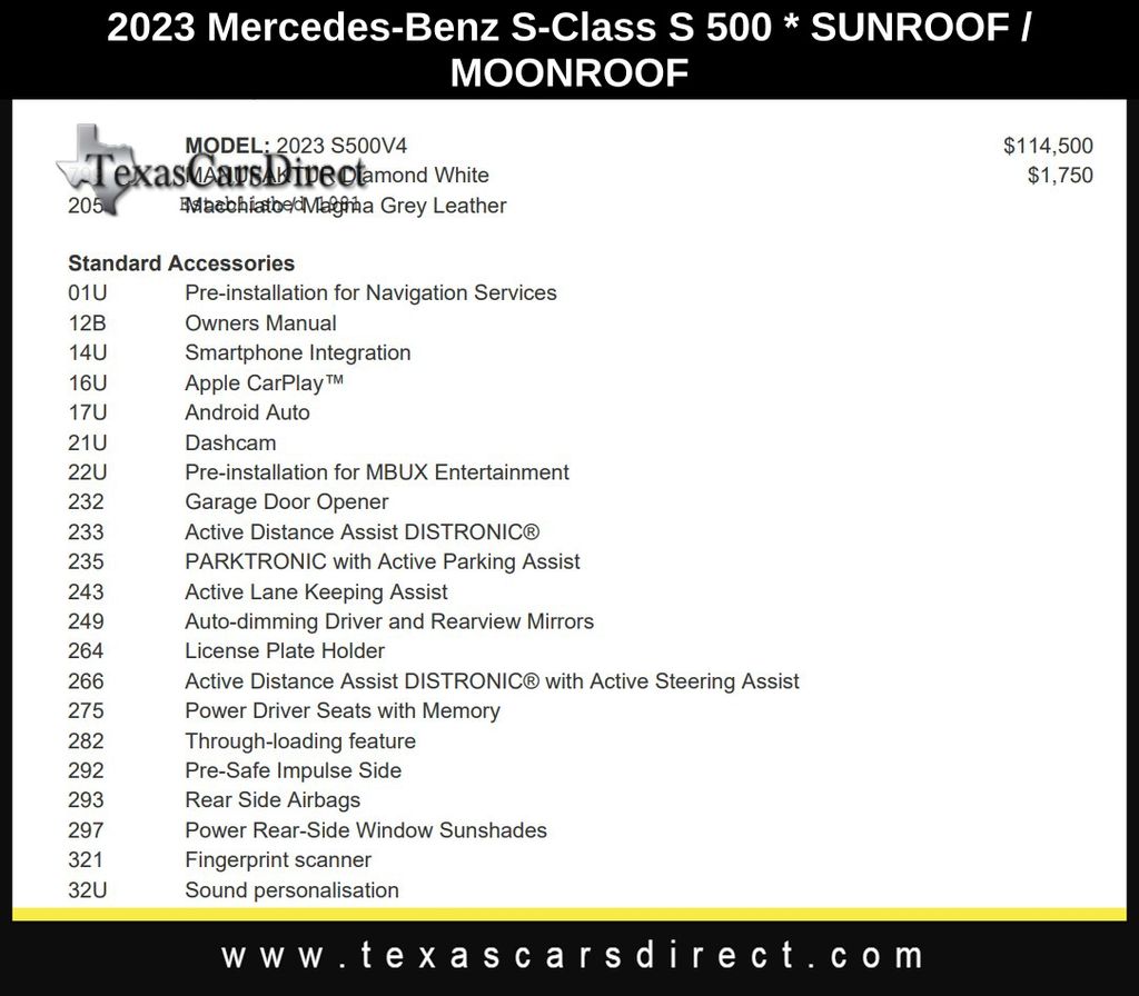 2023 Mercedes-Benz S-Class S 500 14