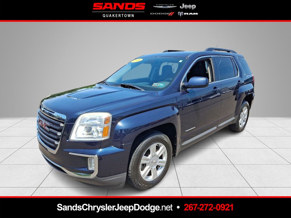 Dark Sapphire Blue Metallic 2016 GMC Terrain SLE2 SUV / Crossover Front-Wheel Drive 6-Speed Automatic