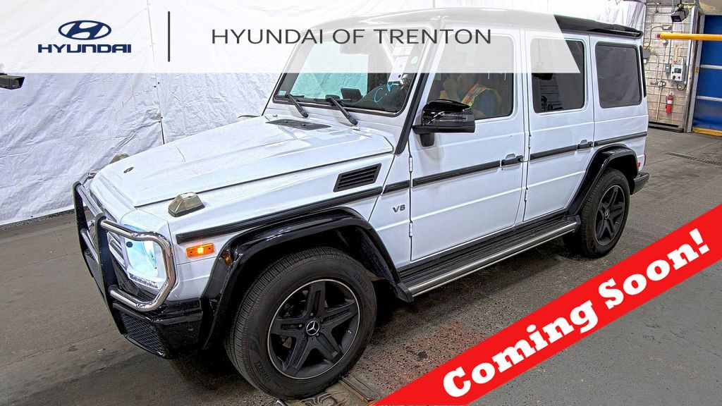 White 2017 Mercedes-Benz G-Class SUV / Crossover All-Wheel Drive 7-Speed Automatic