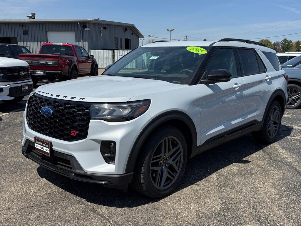 New 2026 Space White Metallic Ford ST image 2