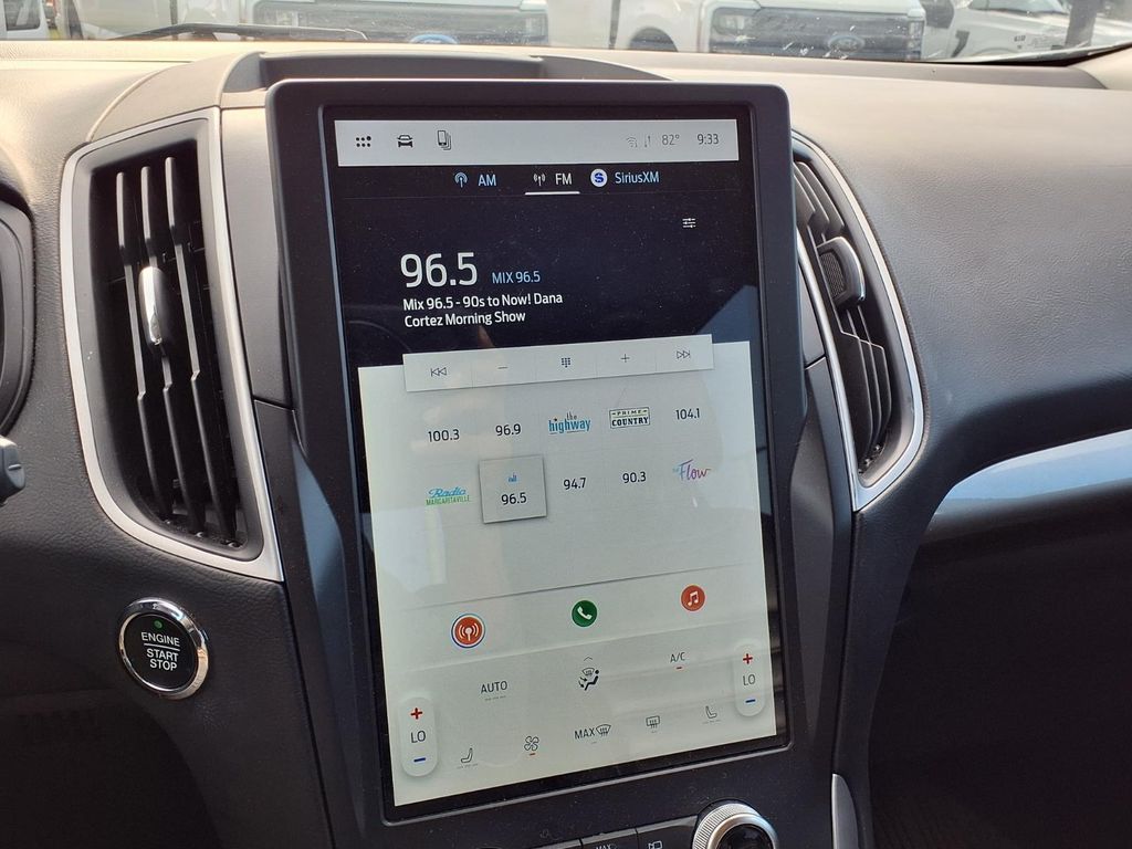 2024 Ford Edge SEL White at North Houston Mitsubishi