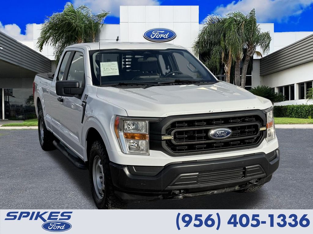 Oxford White 2021 Ford F-150 Pickup Truck Four-Wheel Drive Automatic