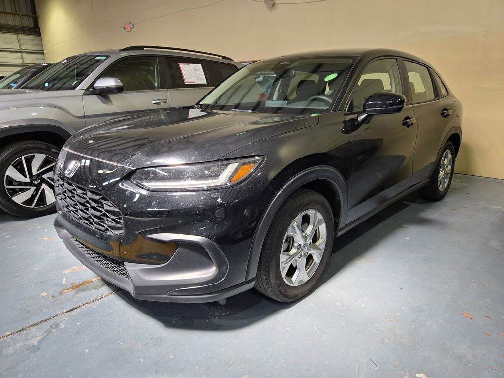 Black 2025 Honda HR-V LX FWD SUV / Crossover Front-Wheel Drive Continuously Variable Transmission