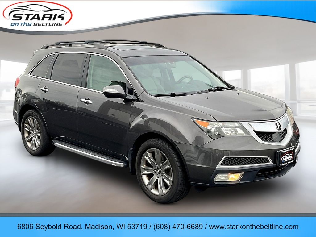 Gray 2011 Acura MDX SUV / Crossover All-Wheel Drive 6-Speed Automatic