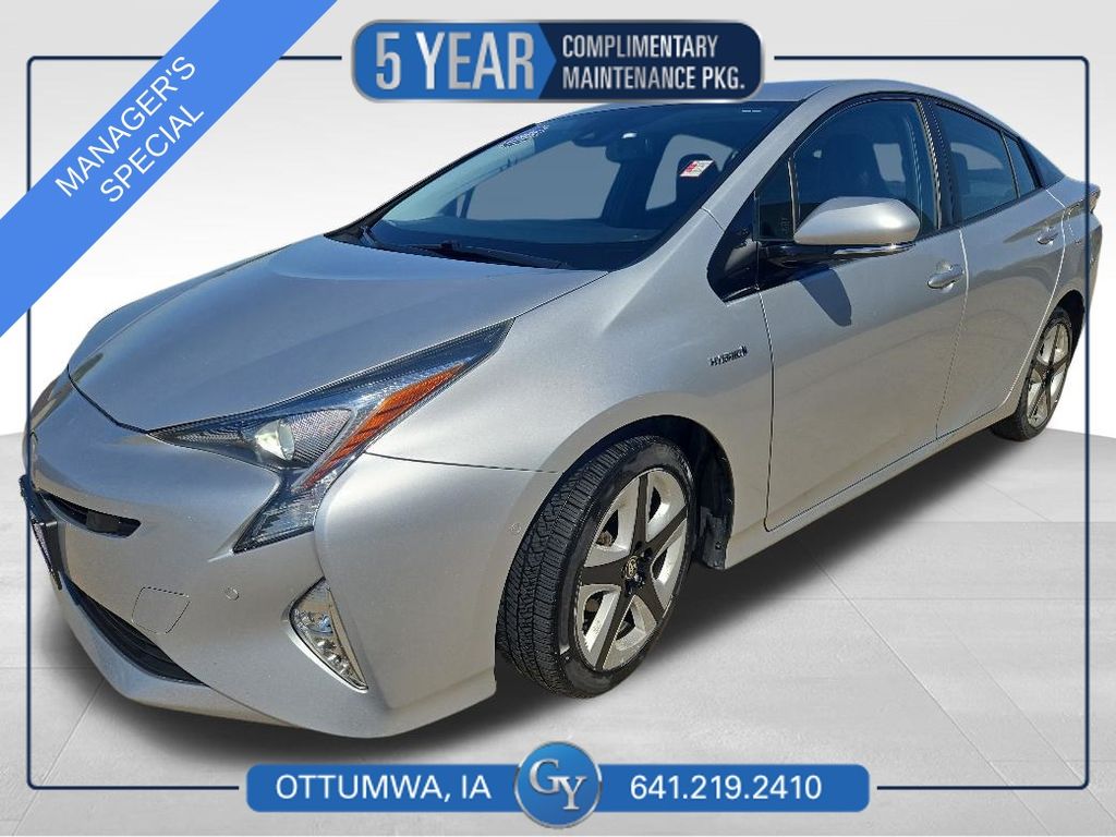 Super White 2016 Toyota Prius Four Touring FWD Hatchback Front-Wheel Drive Continuously Variable Transmission