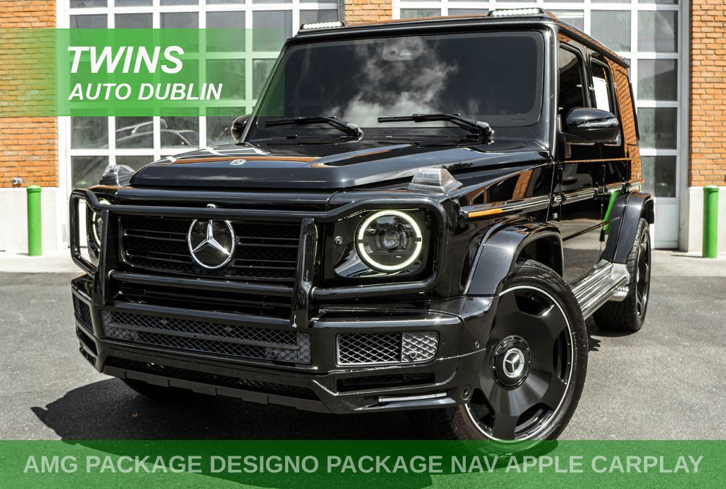 Black 2019 Mercedes-Benz G-Class SUV / Crossover All-Wheel Drive 9-Speed Automatic