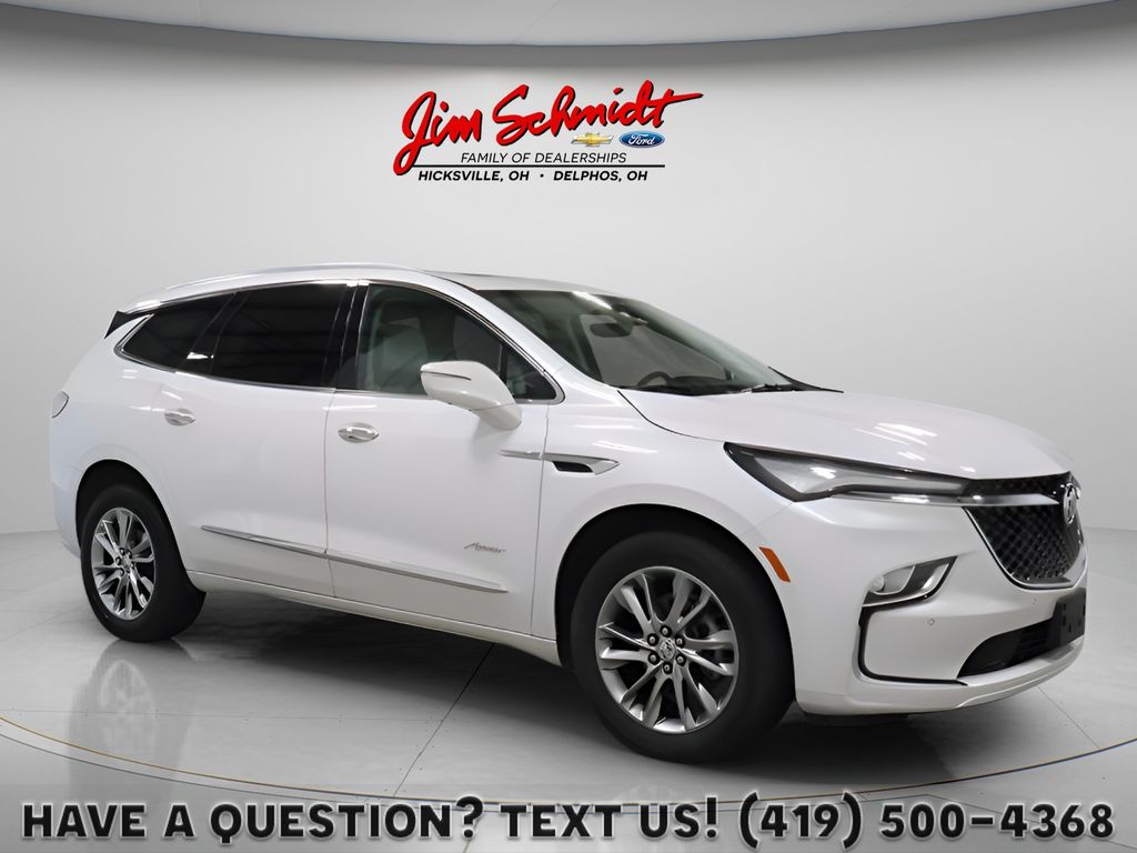 White Frost Tricoat 2023 Buick Enclave SUV / Crossover Four-Wheel Drive 9-Speed Automatic