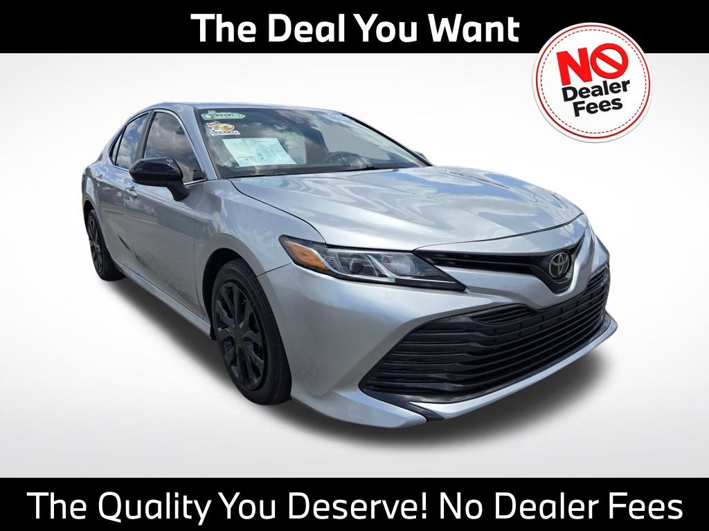 Celestial Silver Metallic 2020 Toyota Camry Sedan Front-Wheel Drive 8-Speed Automatic