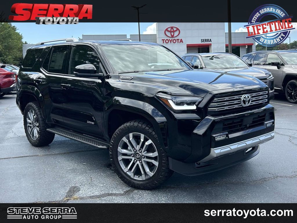 Black 2026 Toyota 4Runner SUV / Crossover All-Wheel Drive 8-Speed Automatic