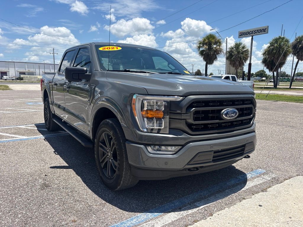 Gray (Lead Foot) 2021 Ford F-150 Pickup Truck Four-Wheel Drive Automatic
