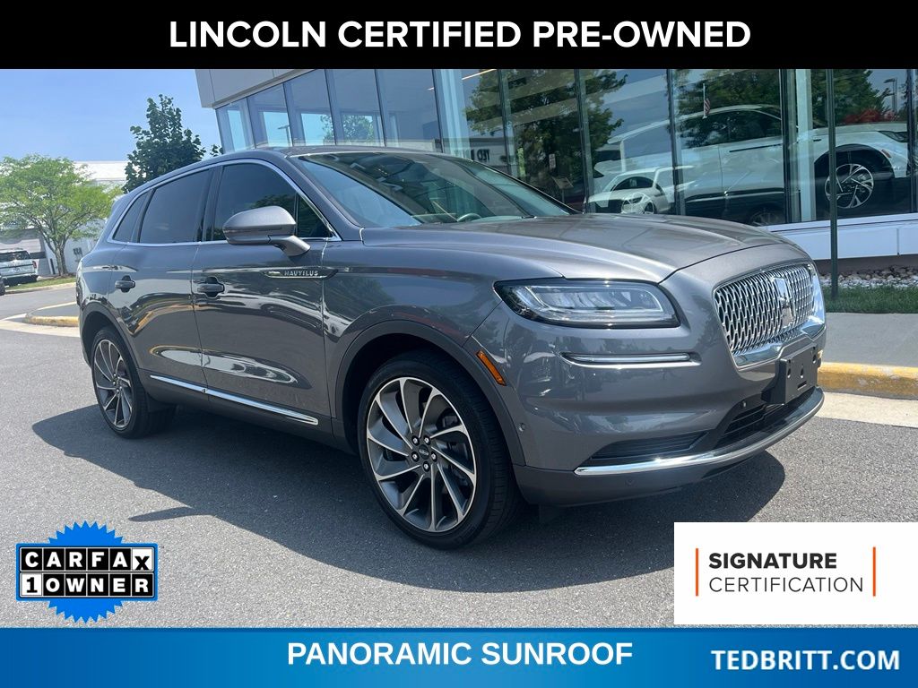 Gray Metallic 2023 Lincoln Nautilus SUV / Crossover All-Wheel Drive 8-Speed Automatic