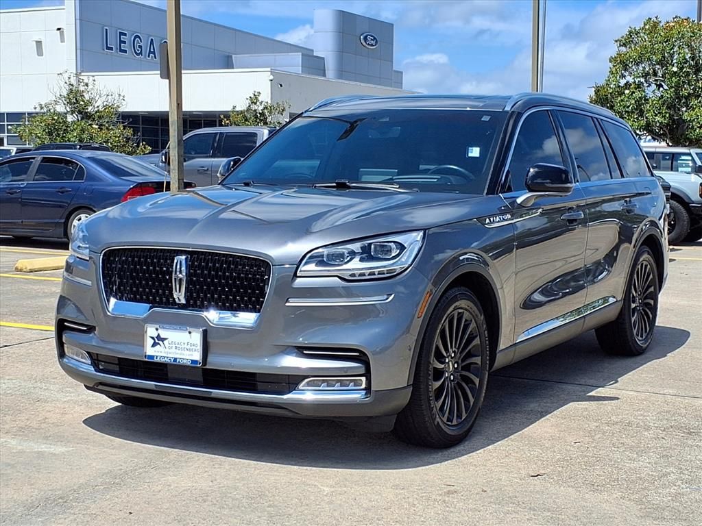 Gray 2021 Lincoln Aviator Reserve RWD SUV / Crossover Rear-Wheel Drive Automatic