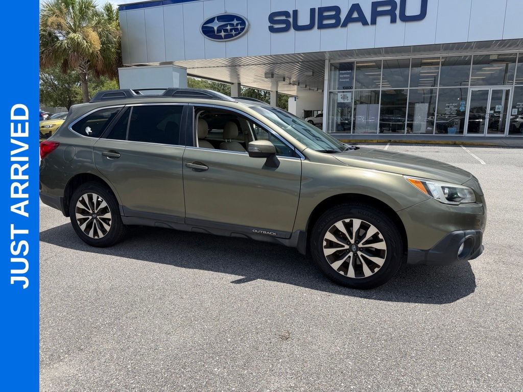 Wilderness Green Metallic 2017 Subaru Outback Wagon All-Wheel Drive Continuously Variable Transmission