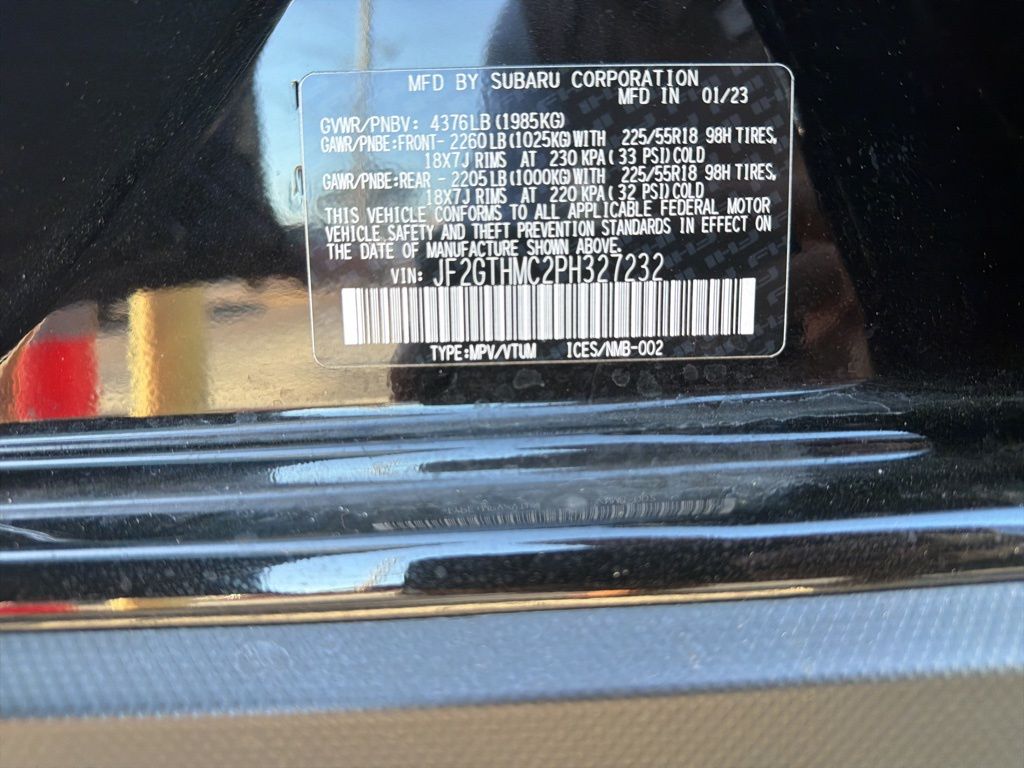 2023 Subaru Crosstrek Limited AWD