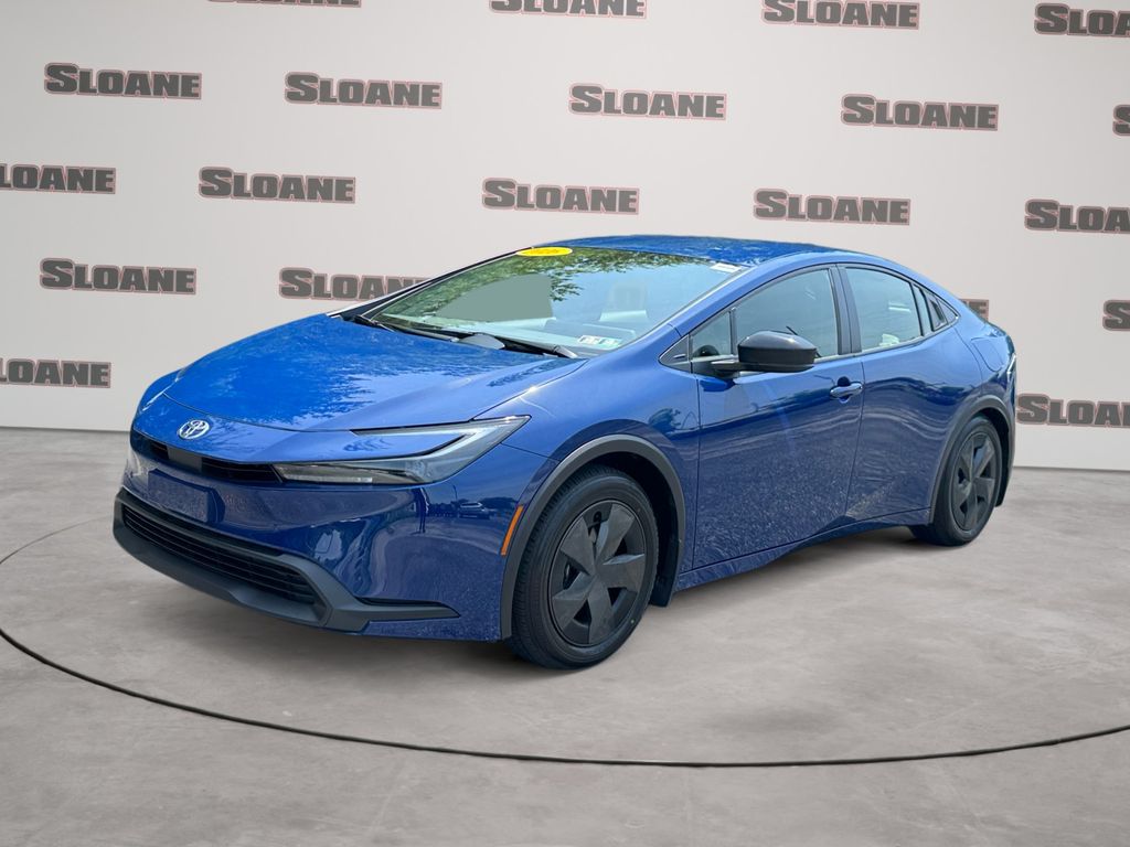 Blue 2026 Toyota Prius LE FWD Hatchback Front-Wheel Drive Continuously Variable Transmission