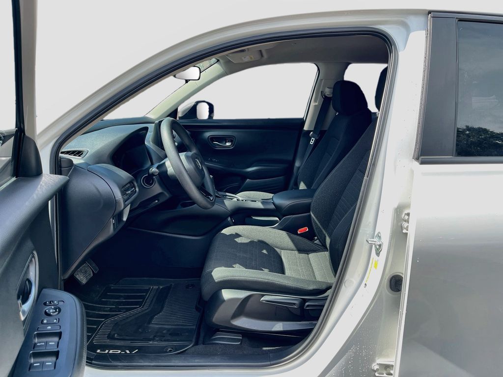 2023 Honda HR-V LX White at Central Houston Nissan