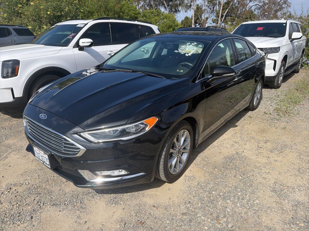 Shadow Black 2017 Ford Fusion SE Sedan Front-Wheel Drive 6-Speed Automatic