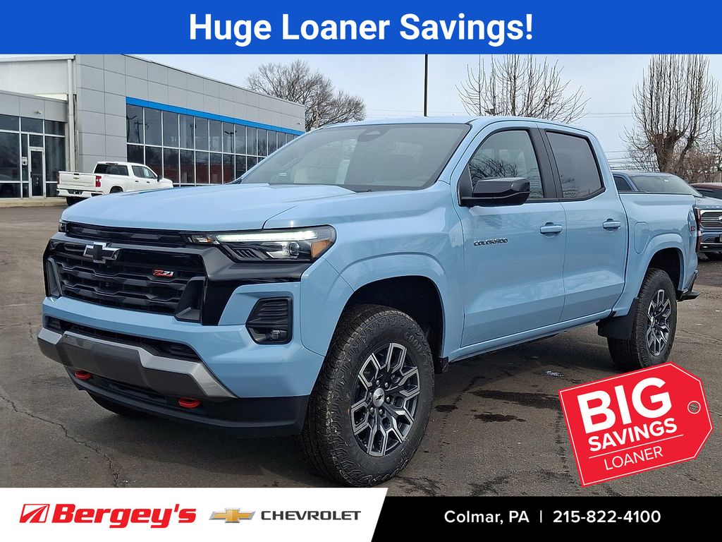 Snowdrift Metallic 2026 Chevrolet Colorado Pickup Truck Four-Wheel Drive 8-Speed Automatic