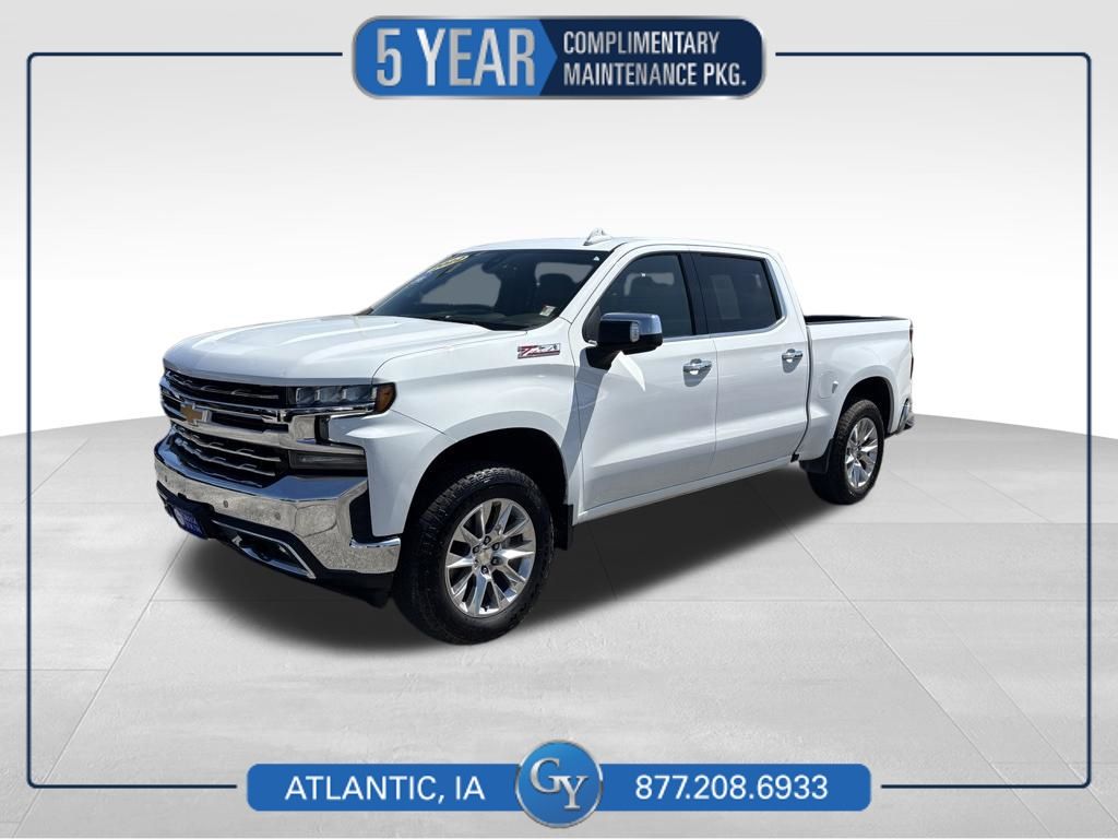 Summit White 2022 Chevrolet Silverado 1500 Pickup Truck Four-Wheel Drive 8-Speed Automatic