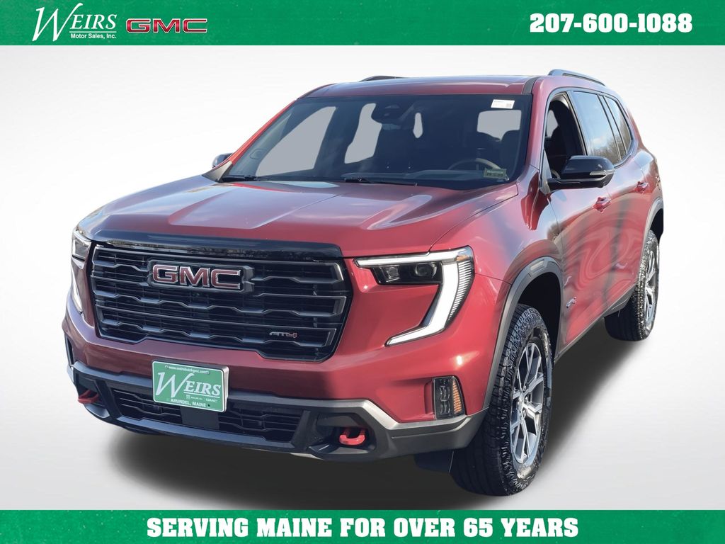 Volcanic Red Tintcoat 2026 GMC Acadia SUV / Crossover Four-Wheel Drive 8-Speed Automatic