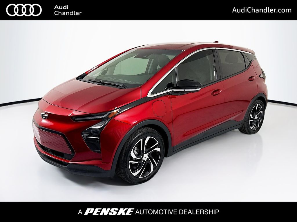 Radiant Red 2023 Chevrolet Bolt EV 2LT FWD Hatchback Front-Wheel Drive 1-Speed Automatic
