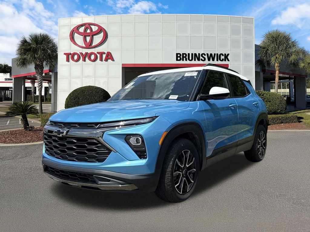 Marina Blue 2025 Chevrolet Trailblazer SUV / Crossover Front-Wheel Drive Continuously Variable Transmission