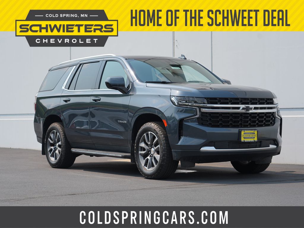 Shadow Gray Metallic 2021 Chevrolet Tahoe SUV / Crossover Four-Wheel Drive