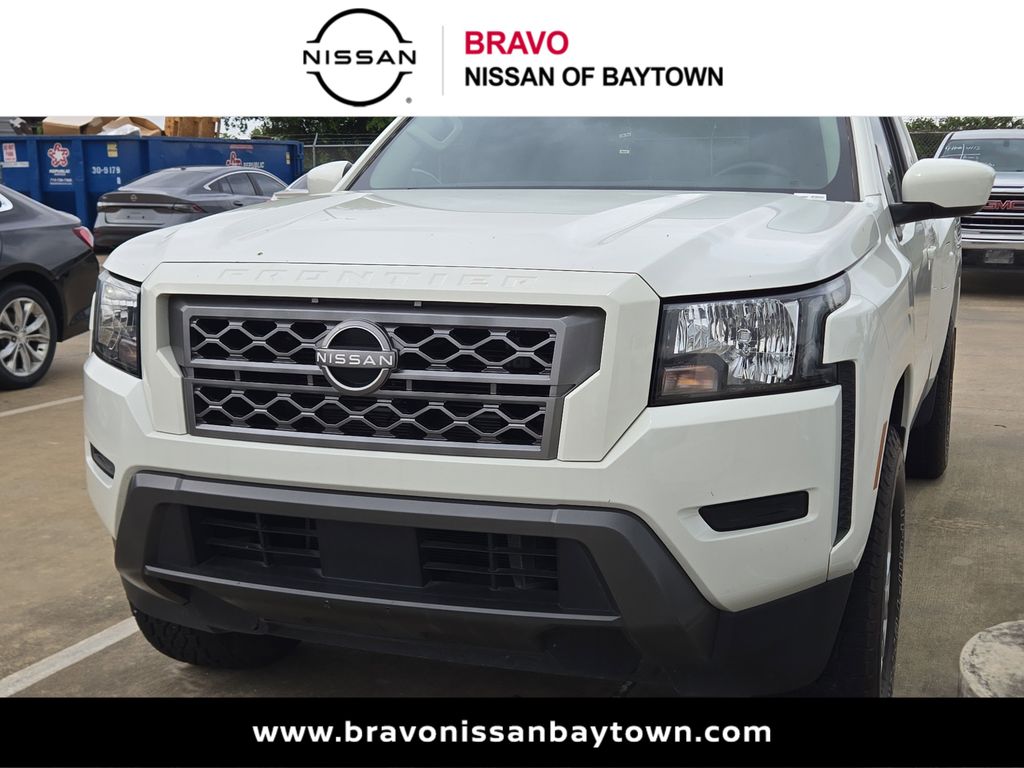 2022 Nissan Frontier SV White at Wharton Ford