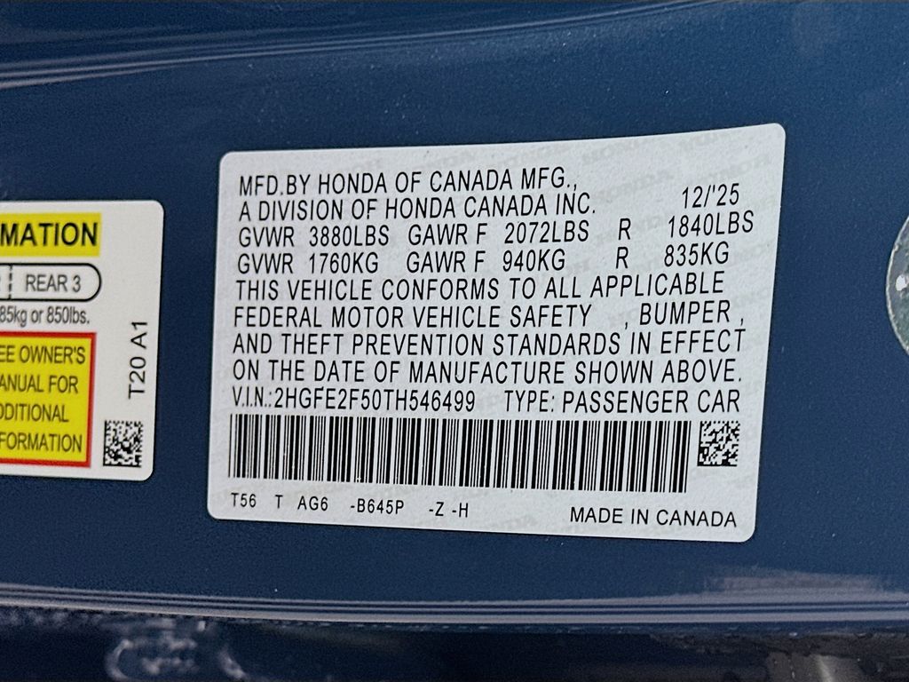 Thumbnail: 2026 Honda Civic - 22