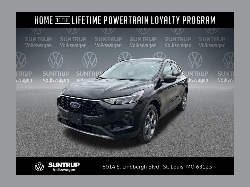 Agate Black Metallic 2025 Ford Escape ST-Line AWD SUV / Crossover All-Wheel Drive 8-Speed Automatic
