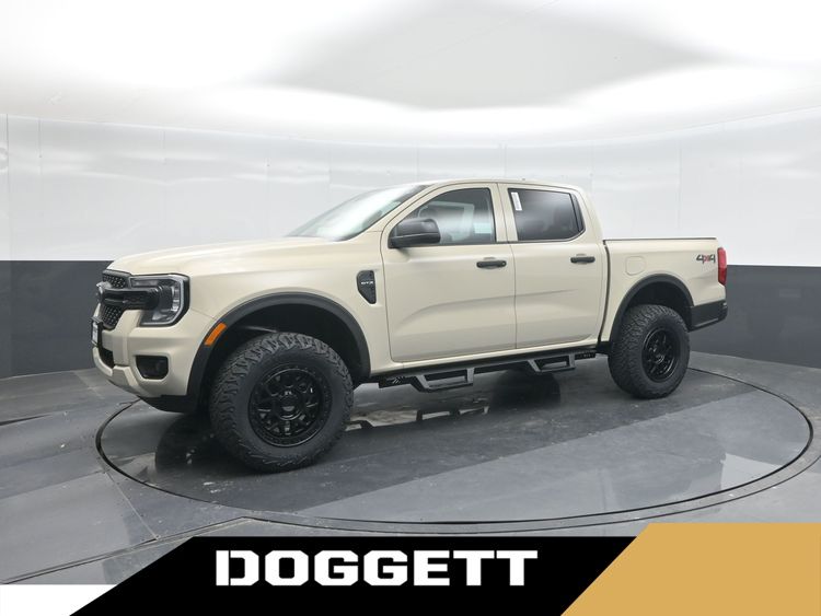 Desert Sand 2026 Ford Ranger XL SuperCrew 4WD Pickup Truck Four-Wheel Drive Automatic