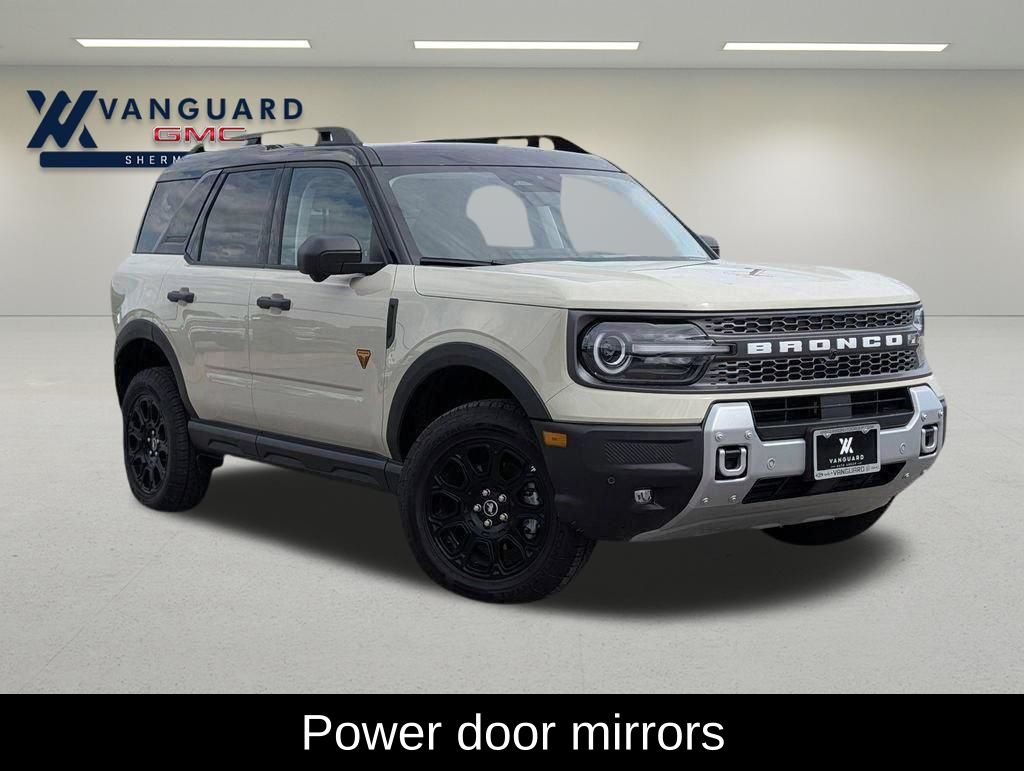 Desert Sand 2025 Ford Bronco Sport Badlands AWD SUV / Crossover All-Wheel Drive 8-Speed Automatic