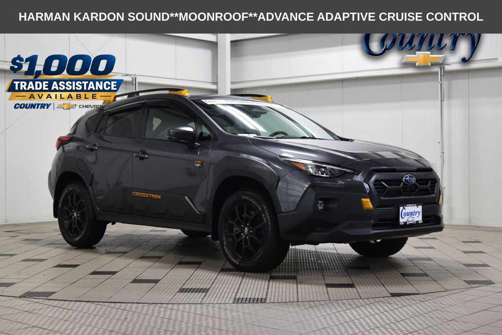 Gray Metallic 2024 Subaru Crosstrek SUV / Crossover All-Wheel Drive Continuously Variable Transmission