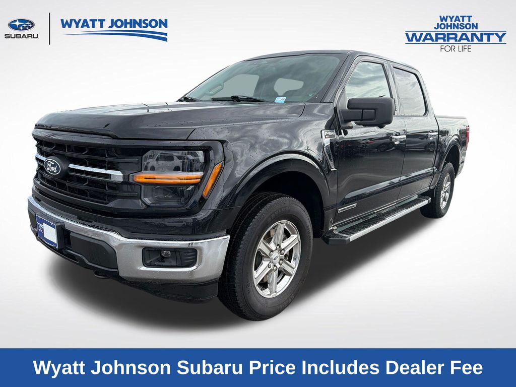 Black Metallic 2024 Ford F-150 Pickup Truck Four-Wheel Drive Automatic