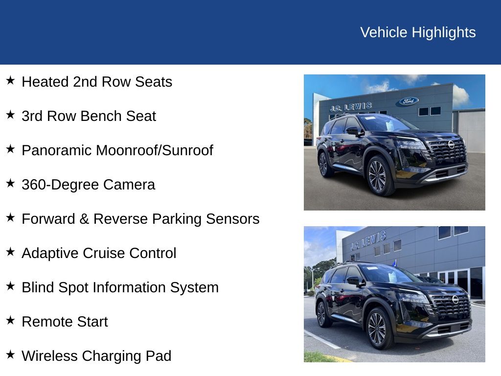 2026 Nissan Pathfinder Platinum