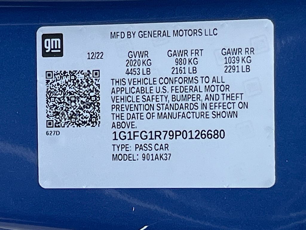 2023 Chevrolet Camaro SS Blue at Big Star Buick GMC