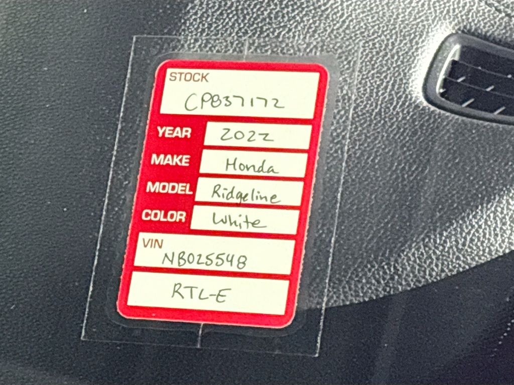 2022 Honda Ridgeline RTL-E